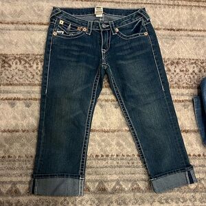 True Religion Billy Super T Crop Jeans